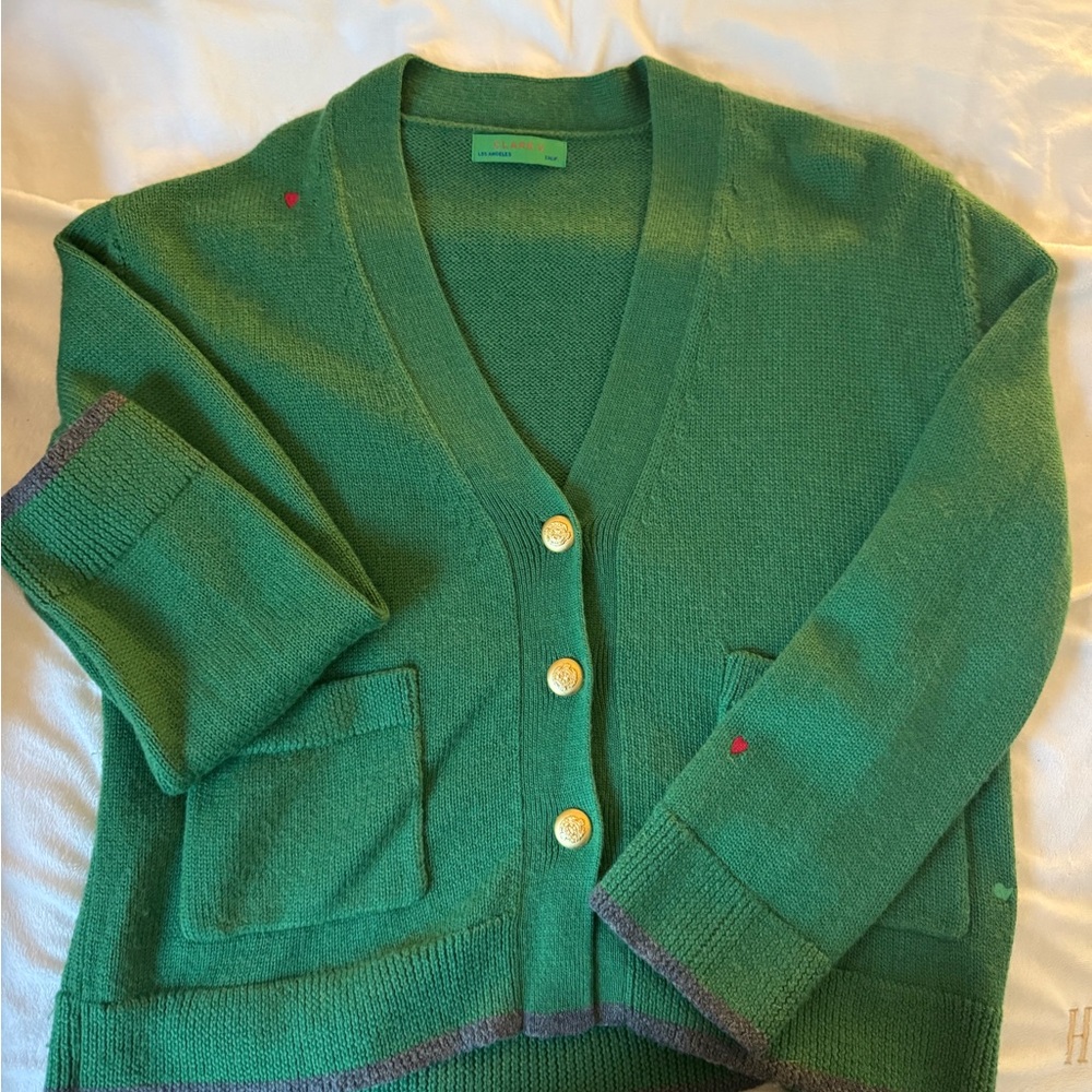 Clare V. Alpaca V-Neck Sweater